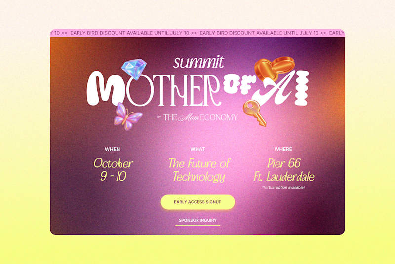 Cover image for Mother of AI Conference: Webflow Landing Page 