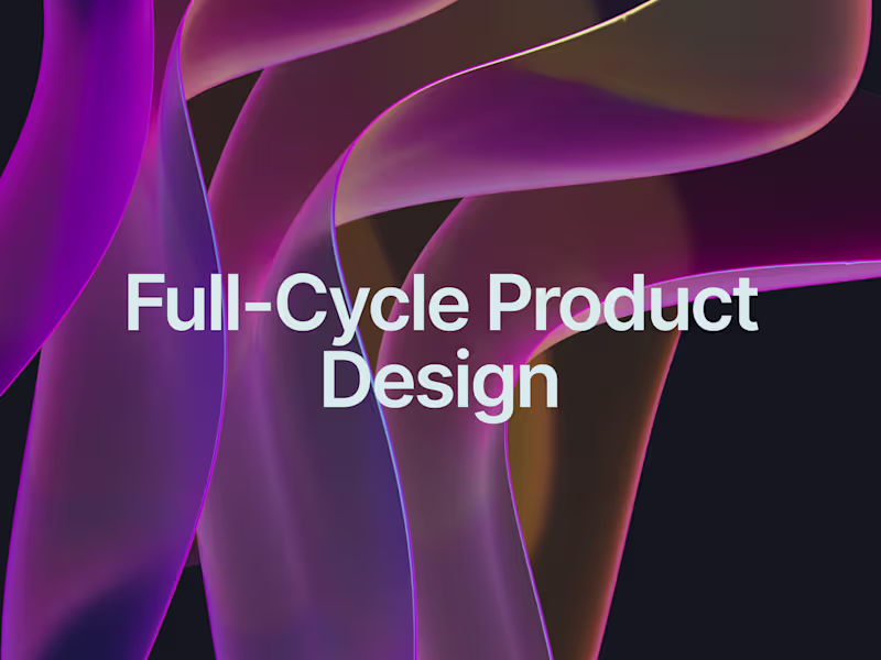 Cover image for Full-Cycle Product Design
