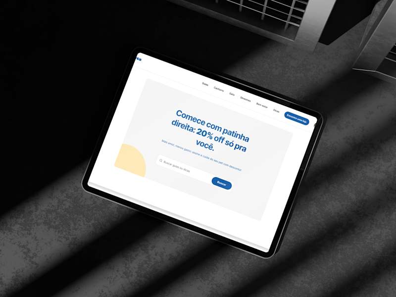 Cover image for Petz App 'News & Tips' Screen Design