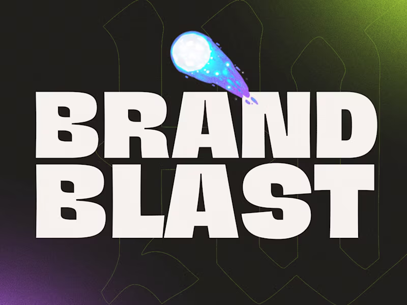 Cover image for Brand Blast ☄️