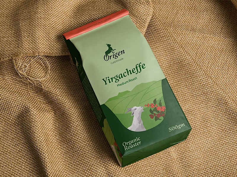 Cover image for Branding and Packaging for Cafe Origen