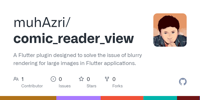 Cover image for Comic Reader View Flutter Plugin