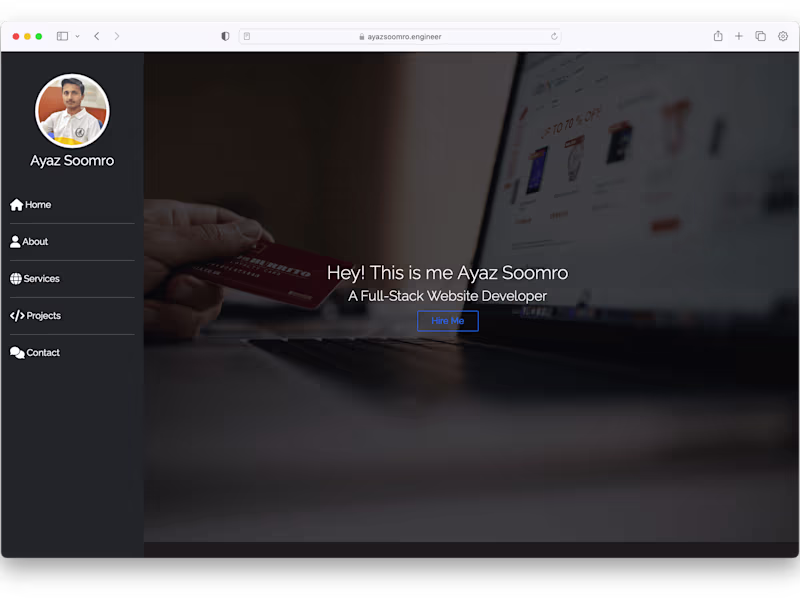 Cover image for Portfolio Website