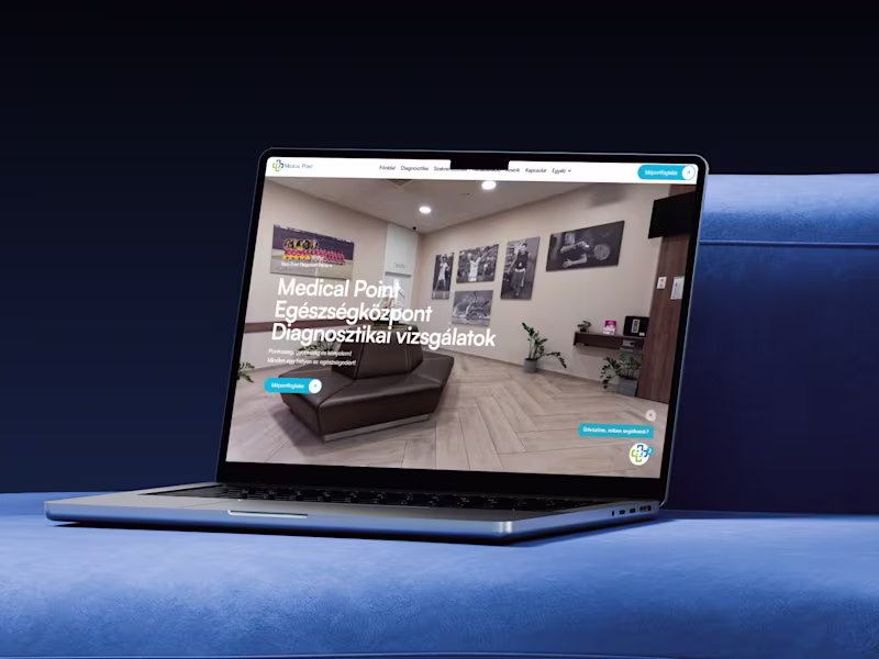 Cover image for Medical Point | Website for a Hungarian Private Clinic