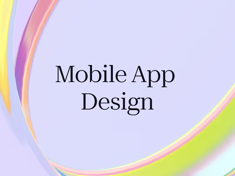 Cover image for Mobile App Designer