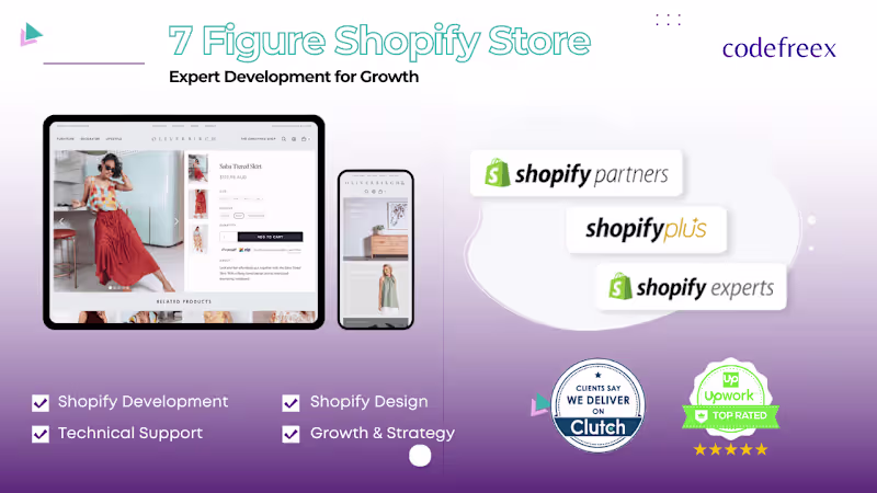 Cover image for I will build a 7-Figure Shopify store for your Brand