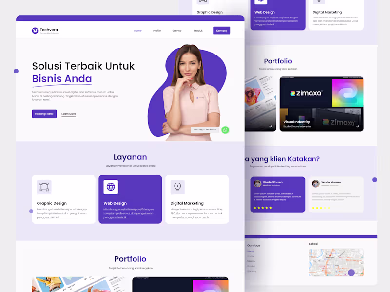 Cover image for Techvera : Designer Company Profile Website