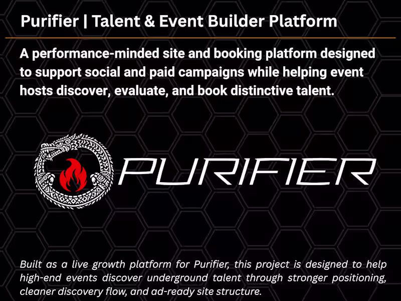 Cover image for Purifier is a live growth