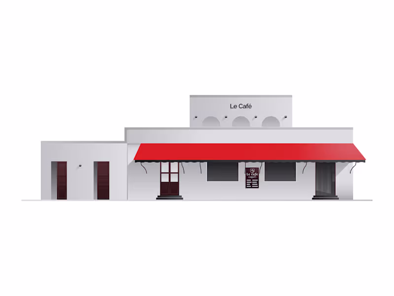 Cover image for Le Café Illustration.