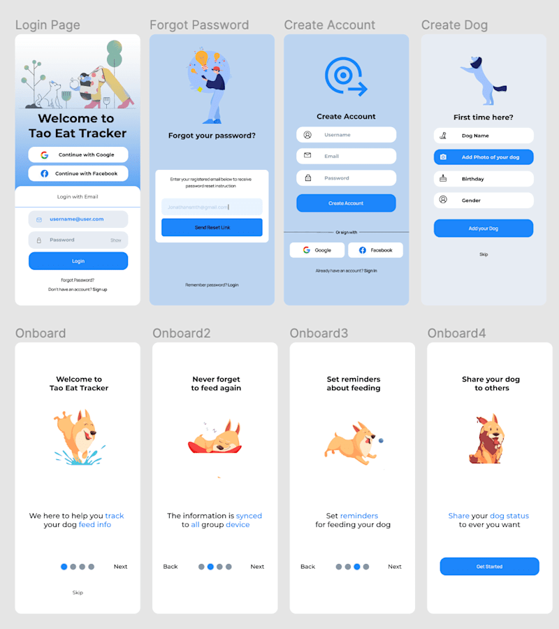 Cover image for Feed Tracker - UX/UI Design