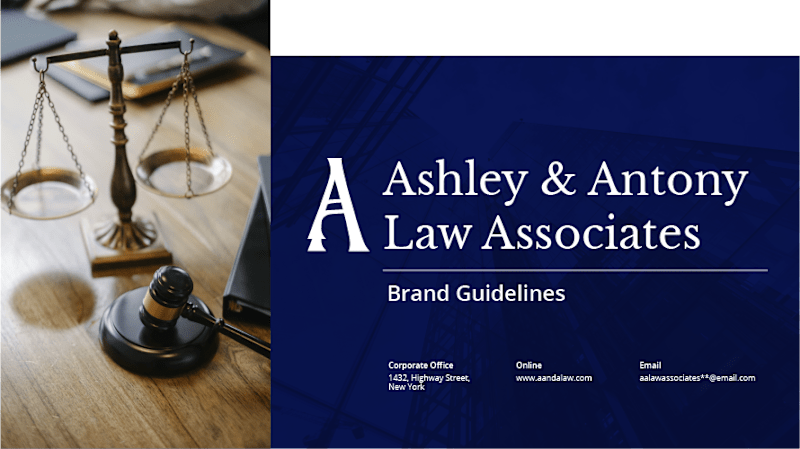 Cover image for Ashley & Antony Law Associates Branding