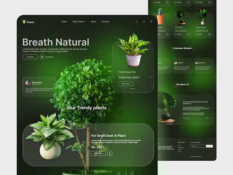 Cover image for Planto- E-commerce