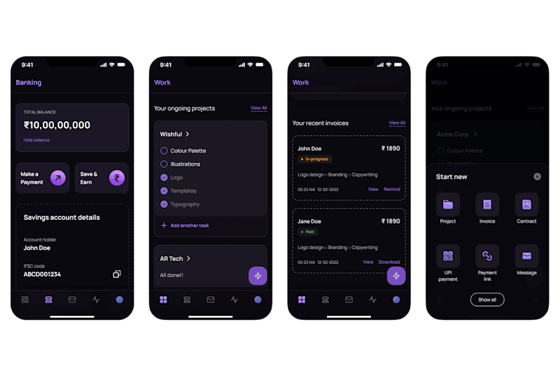 Cover image for Project management app