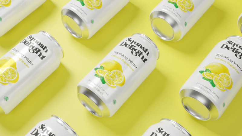 Cover image for Squash Delight Sparkling Water Commercial :: Behance