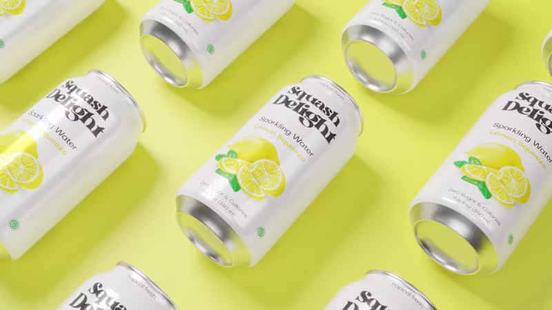 Cover image for Squash Delight Sparkling Water Commercial :: Behance