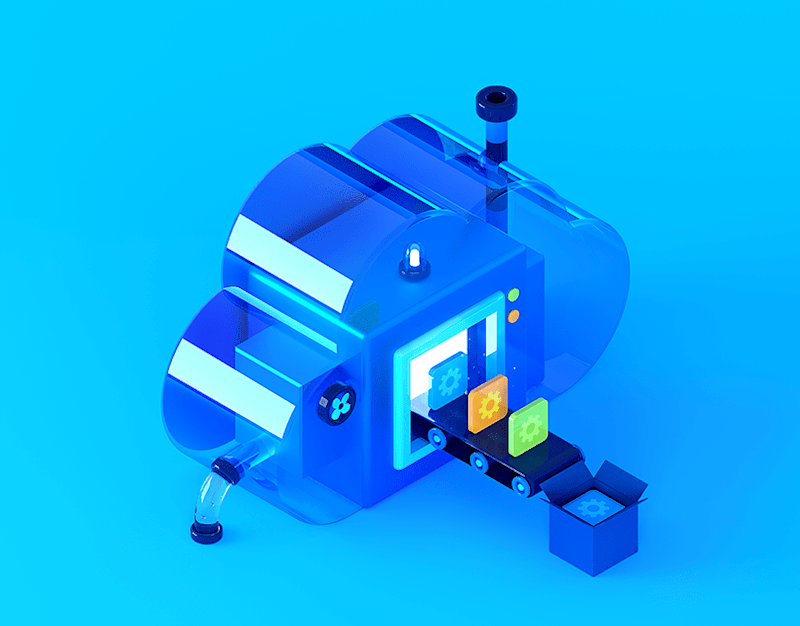 Cover image for Machines | 3D Illustrations :: Behance