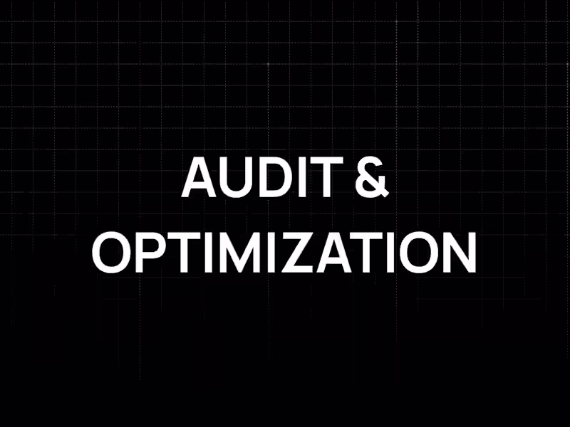 Cover image for Design Audit & Optimization