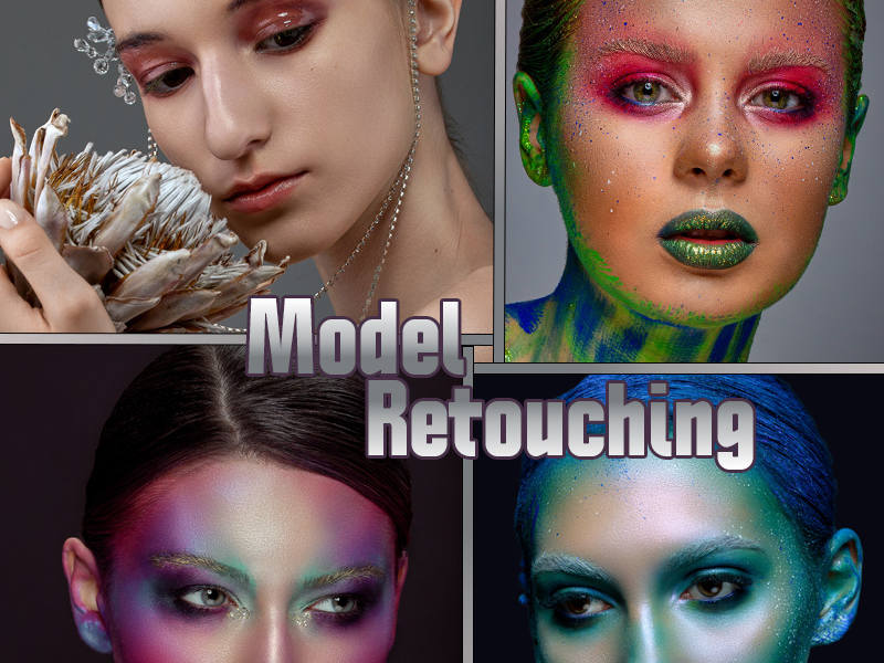 Cover image for Model Retouching / Frequency Separation / High-Res