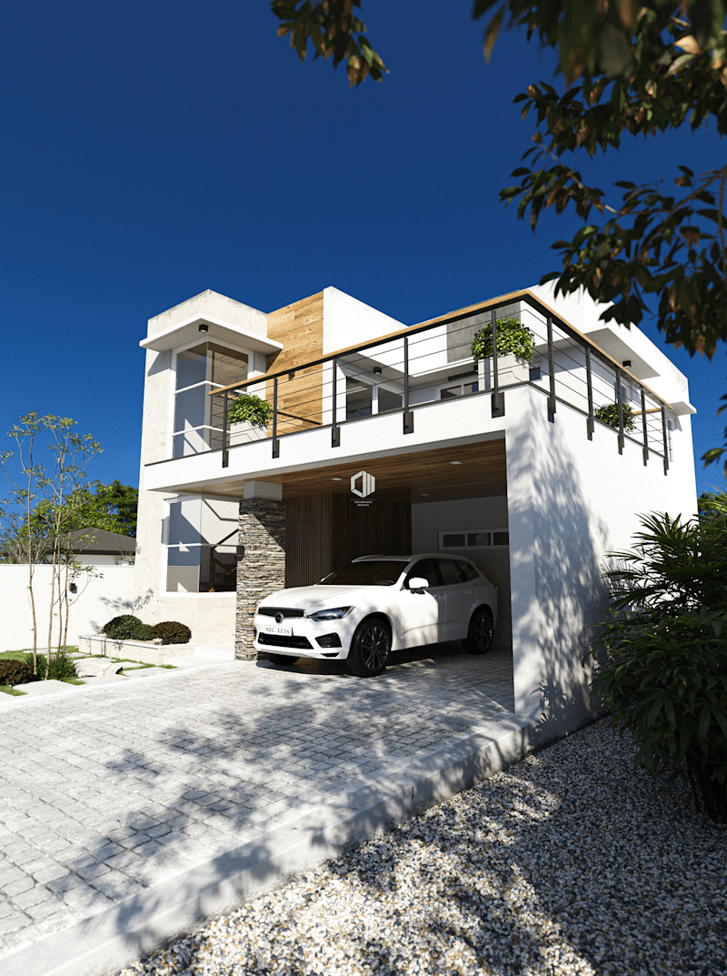 Cover image for Box type house thoughts on this home style? :: Behance