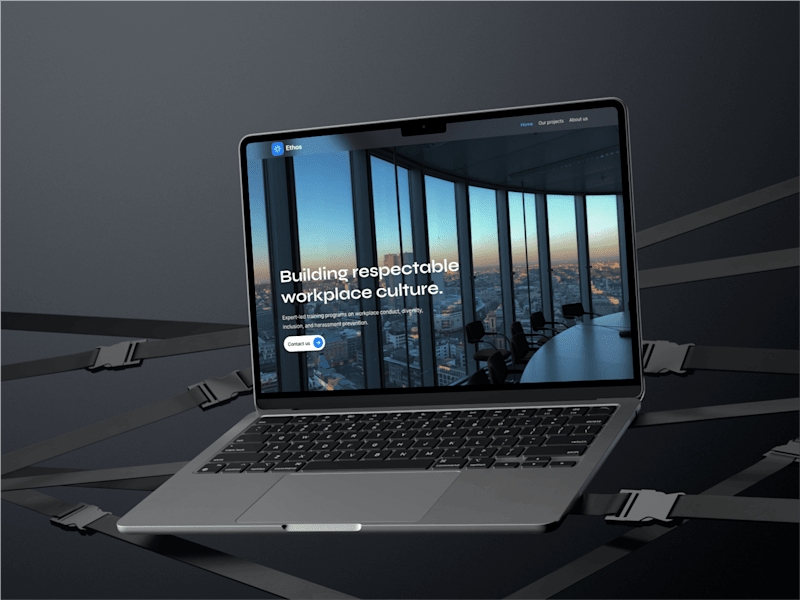 Cover image for Ethos - Consulting Company Website