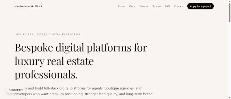 Cover image for Digital platforms for luxury real estate professionals