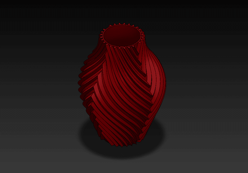 Cover image for 3D Model Of A Sequence Vase | SolidWorks