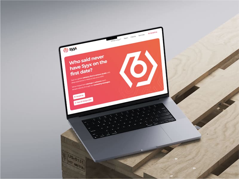 Cover image for Website Design & Minor Branding for Syyx.io