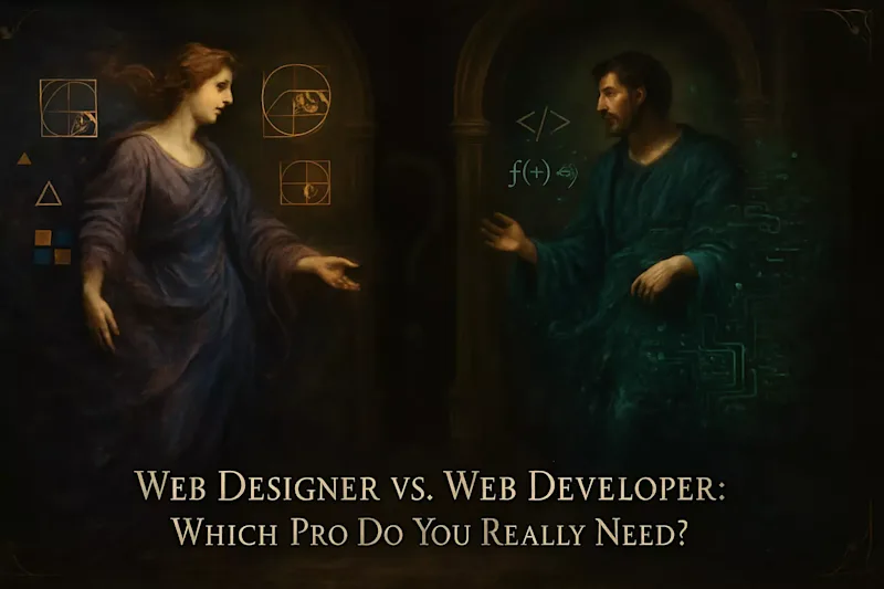 Cover image for Web Designer vs. Web Developer: Which Pro Do You Really Need?