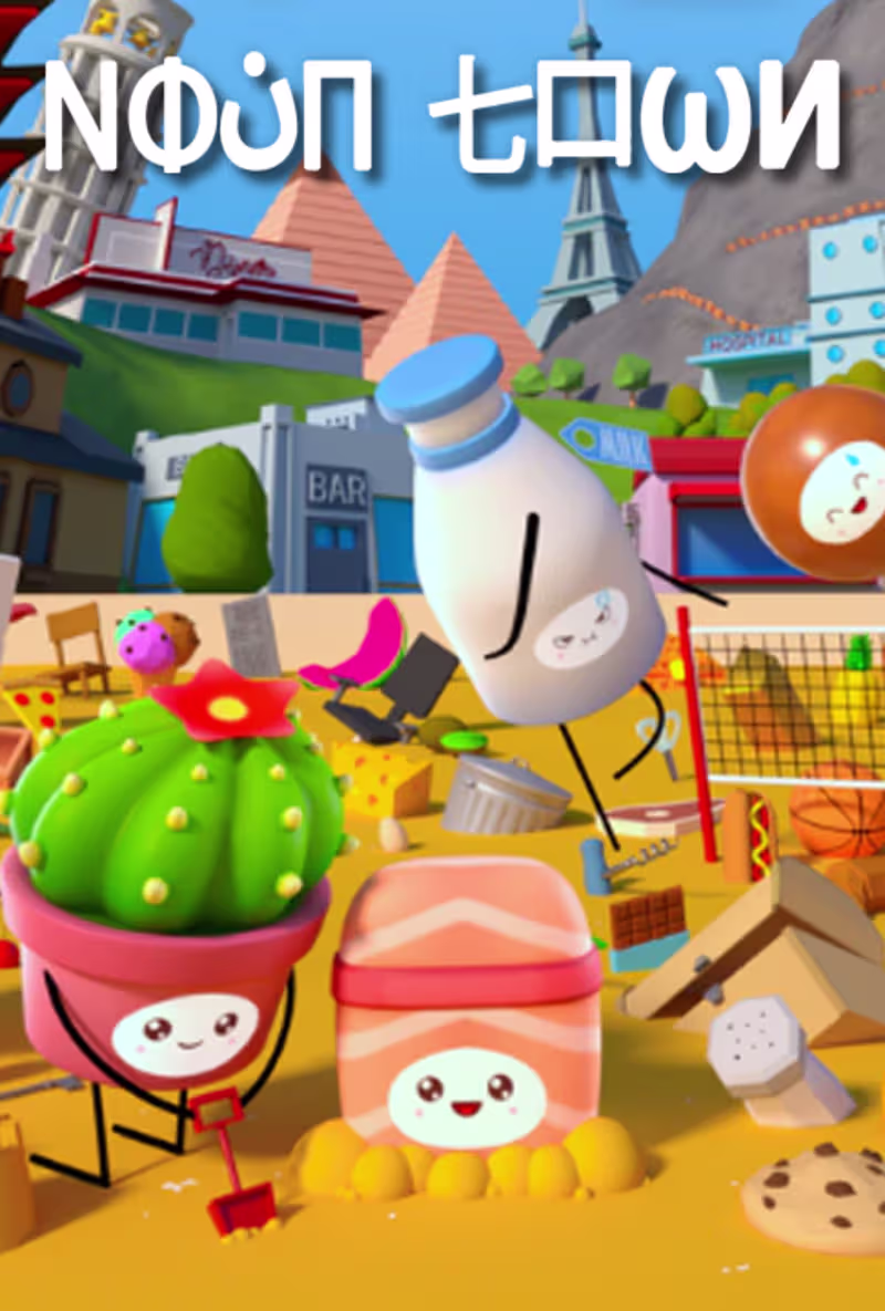 Cover image for 3D Character Art for Nountown