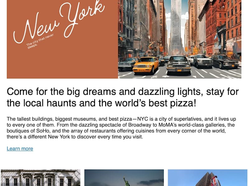 Cover image for Newsletter Email Template
