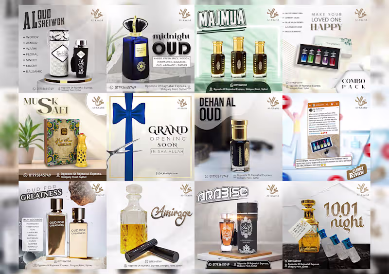 Cover image for Social Media Perfume Designs