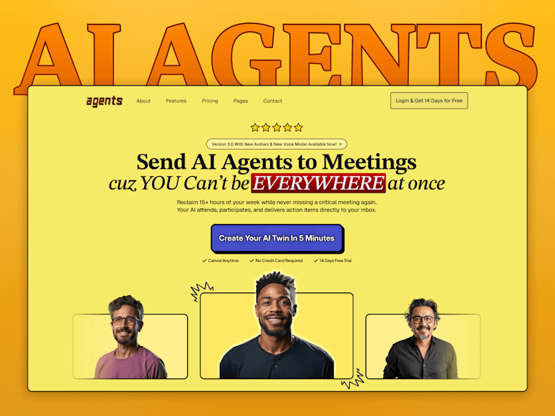 Cover image for AI Agents Meetings (Agentic)
