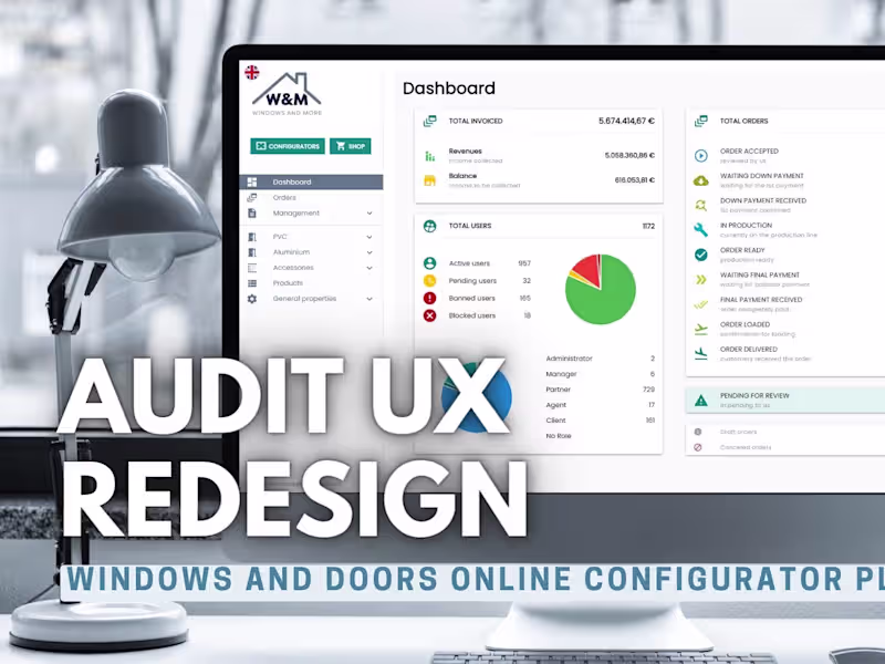 Cover image for REDESIGN Web Platform - Windows & Doors Configurator