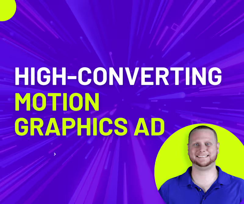 Cover image for High-Converting Motion Graphic Ad