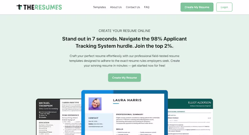Cover image for TheResumes.Online | Resume Builder MVP