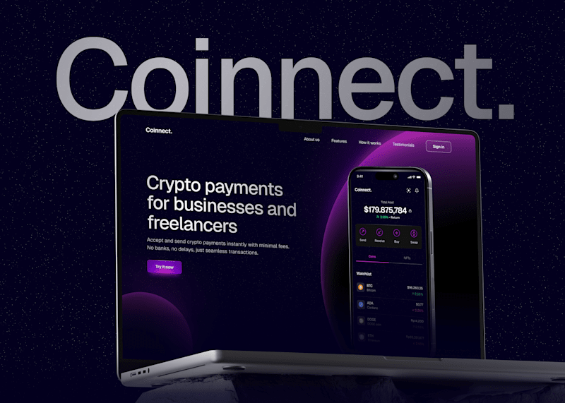 Cover image for Crypto Landing Page Framer Development