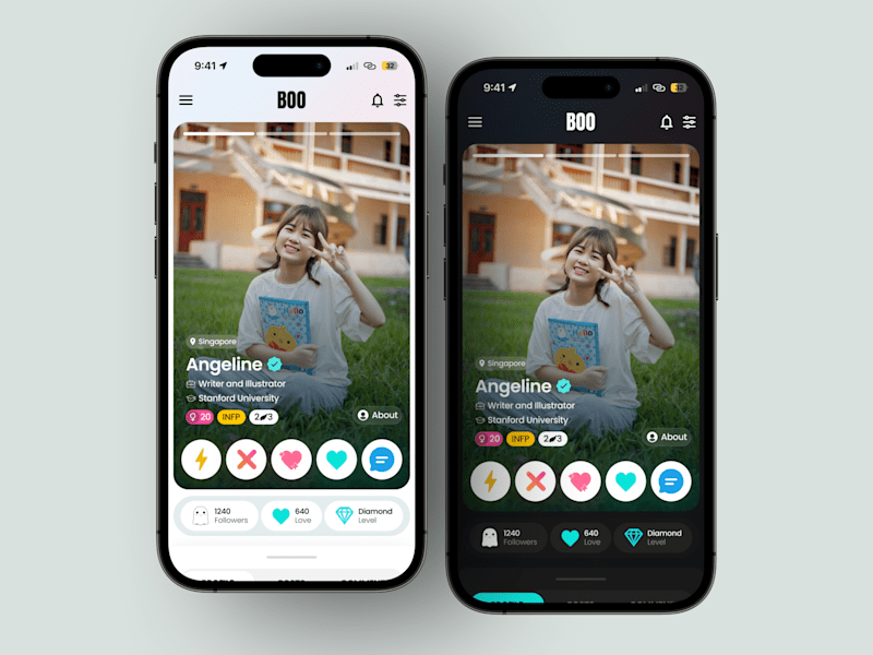 Cover image for Boo Dating App Redesign