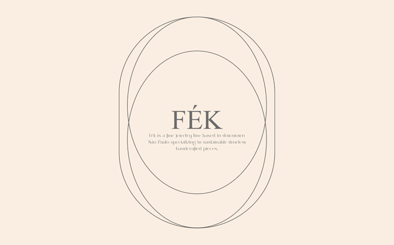 Cover image for FÉK - JEWELRY BRAND STUDY CONCEPT