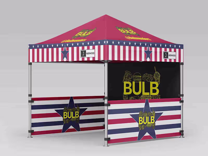 Cover image for Pin on food stall 3d | tent design canopy