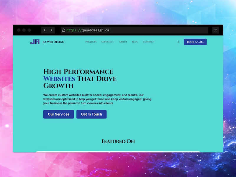 Cover image for Website Development