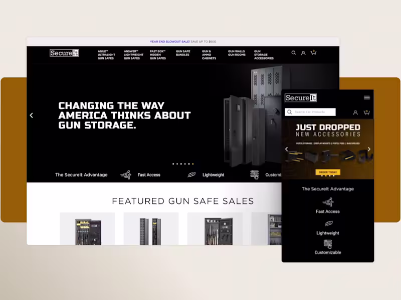 Cover image for SecureIt Gun Storage