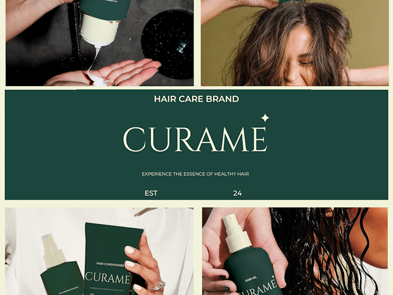 Cover image for Curame | Haircare Brand Identity