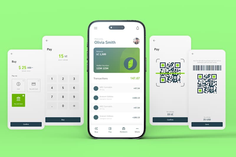 Cover image for Leaf Coin Mobile App UI Design