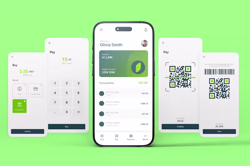 Cover image for Leaf Coin Mobile App UI Design