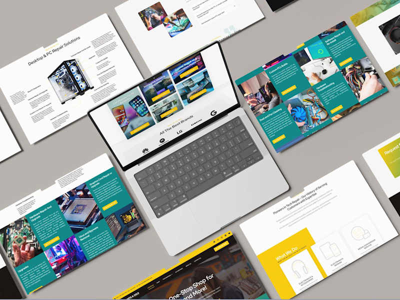 Cover image for Tech Repair & E-Commerce Website