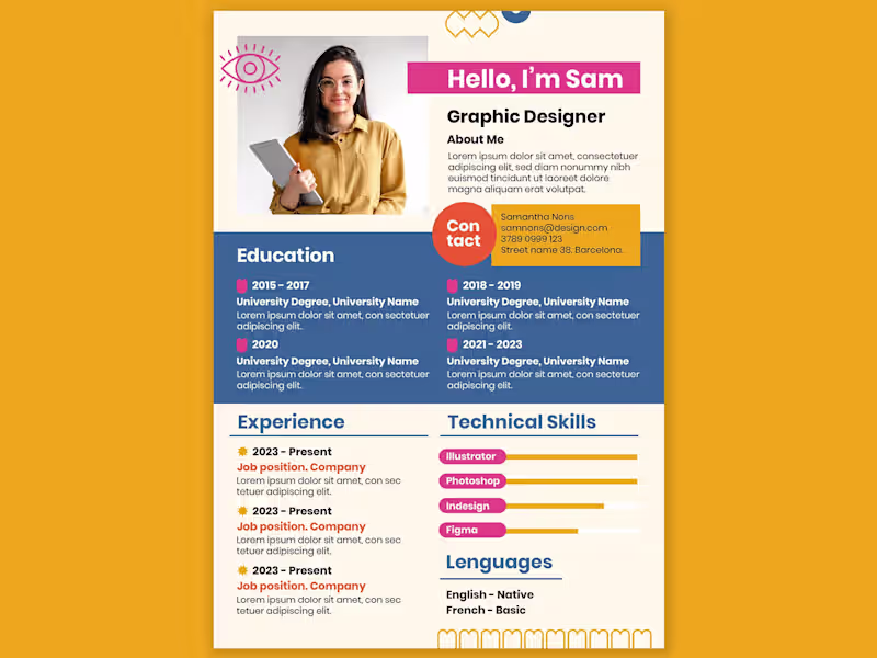 Cover image for CV/Resume Design