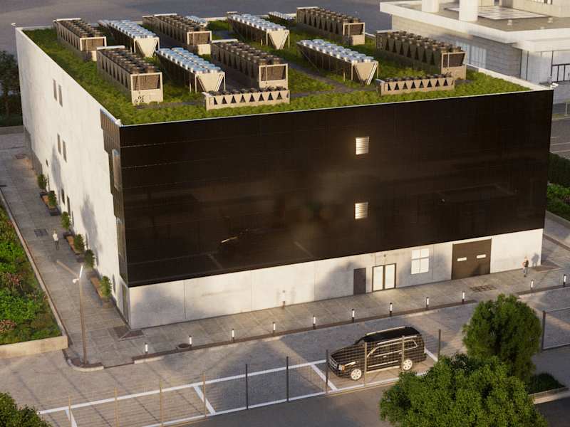 Cover image for Hamburg Data Center – 3D Animation & Visualization