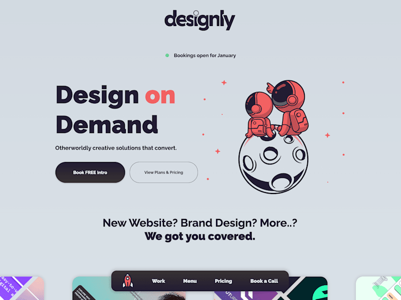 Cover image for Designly - Unlimited Design and Web Solutions on Demand