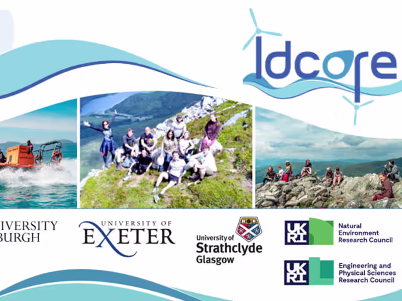 Cover image for InDustrial CDT for Offshore Renewable Energy 