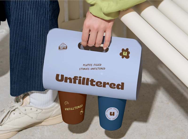 Cover image for Unfilltered Café (Brand Identity + Packaging)